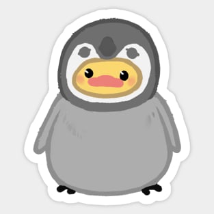 Baby Penguin Birdblob Sticker